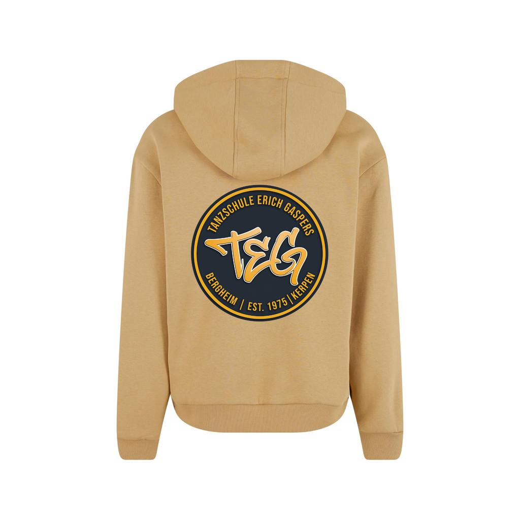 "TEG" Jogginganzugsjacke beige
