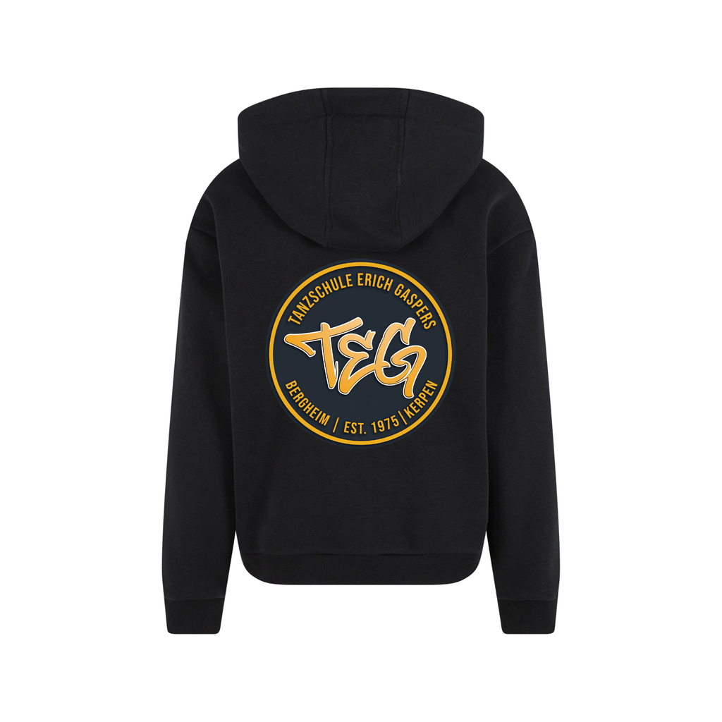 "TEG" Jogginganzugsjacke schwarz