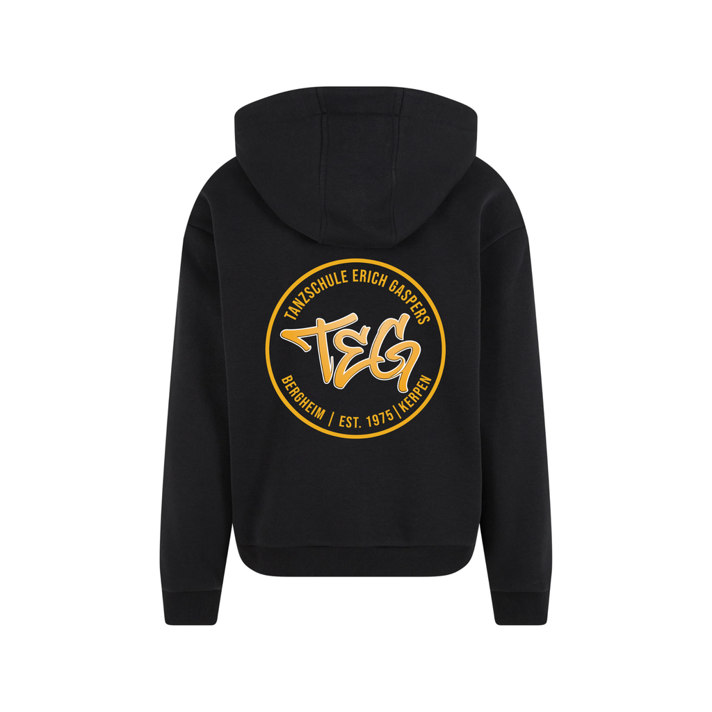 "TEG" Jogginganzugsjacke schwarz