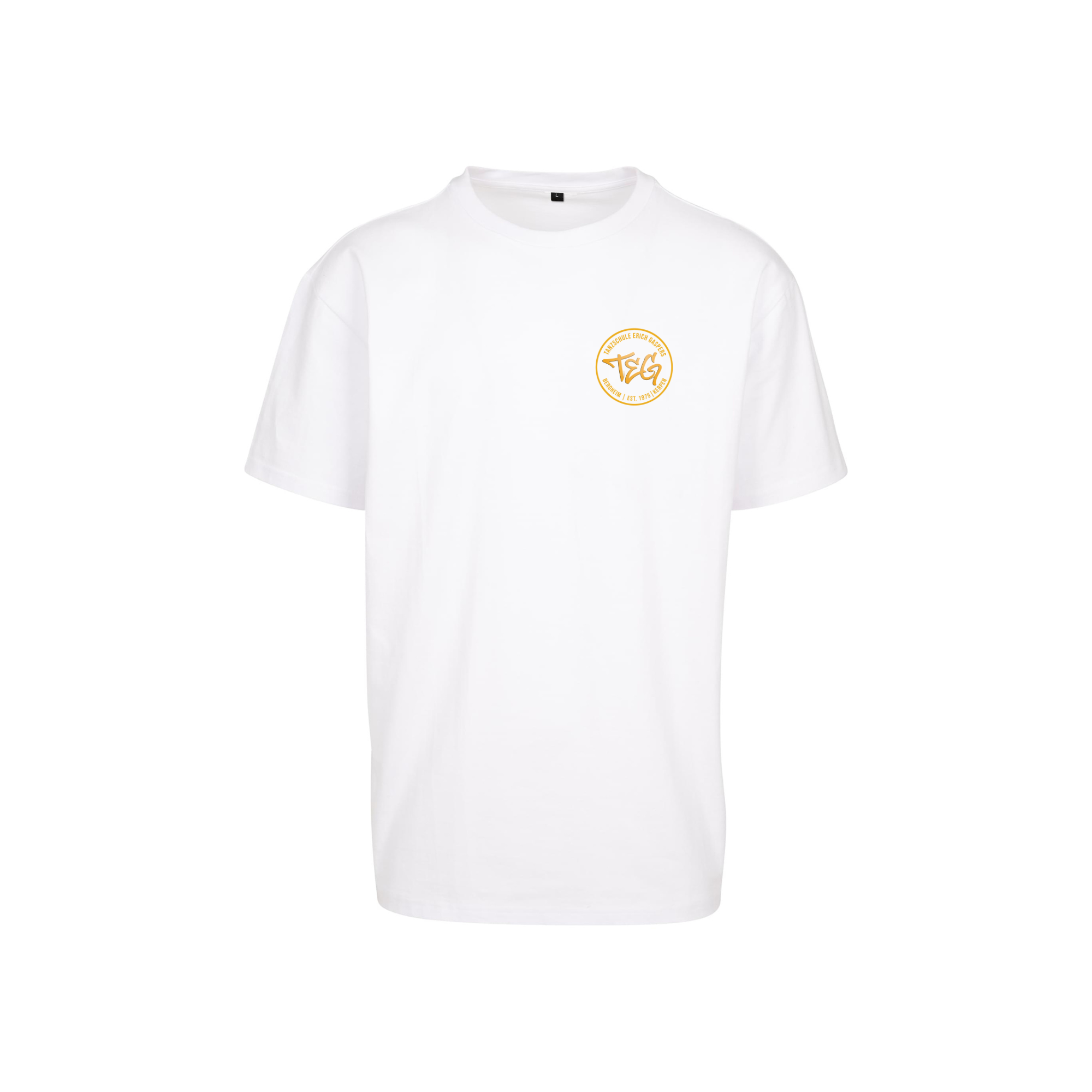 "TEG" T-Shirt weiß