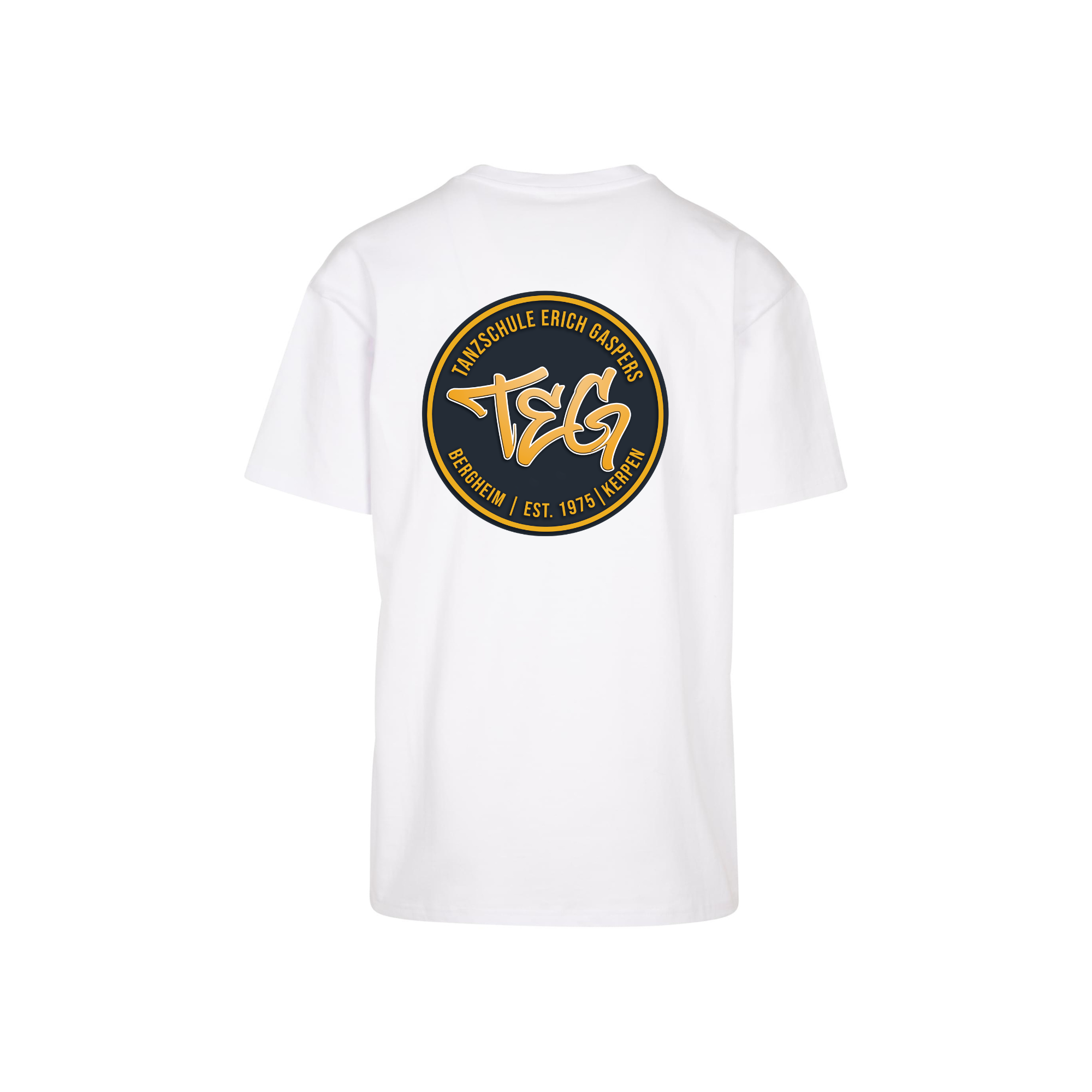 "TEG" T-Shirt weiß