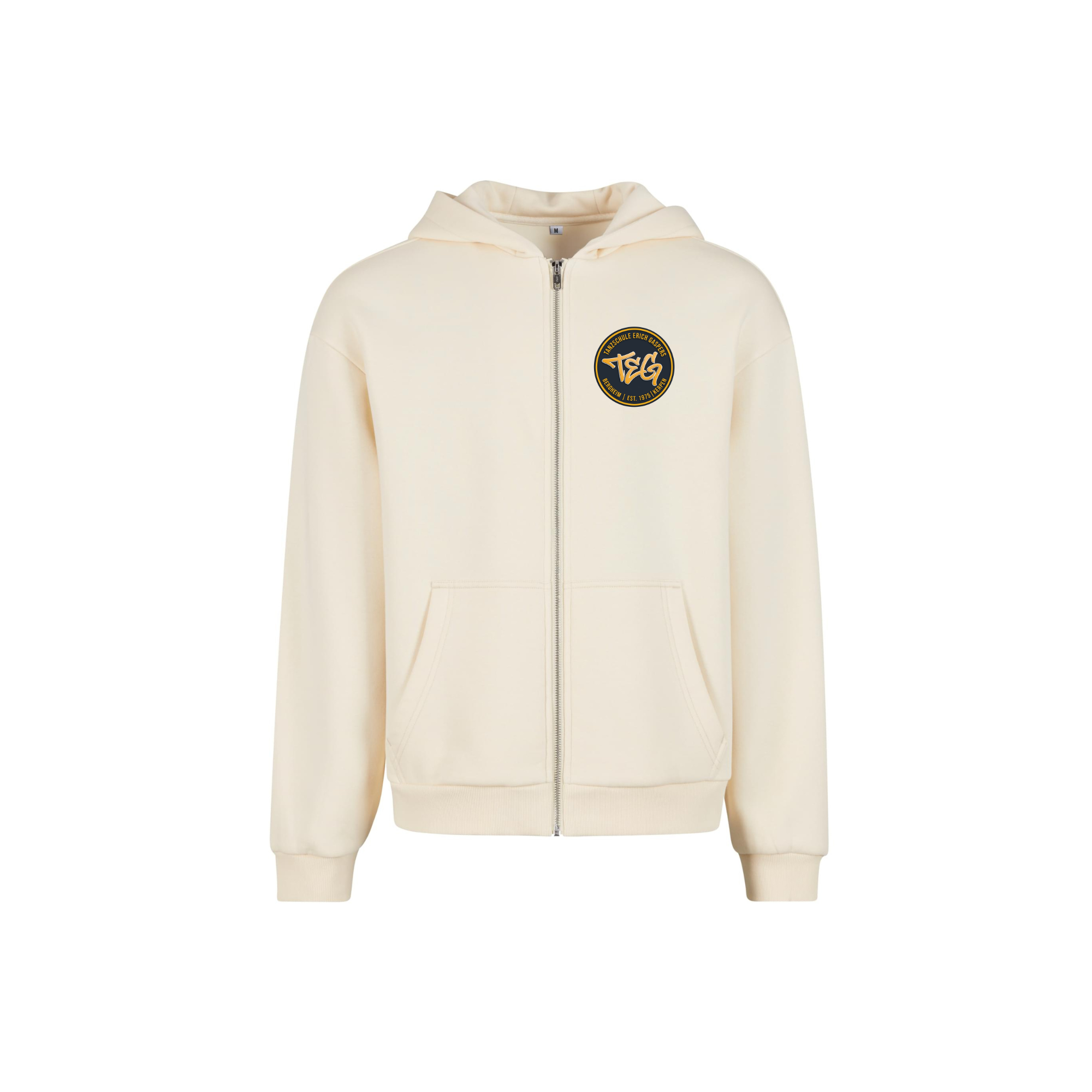 "TEG" Jogginganzugsjacke sand