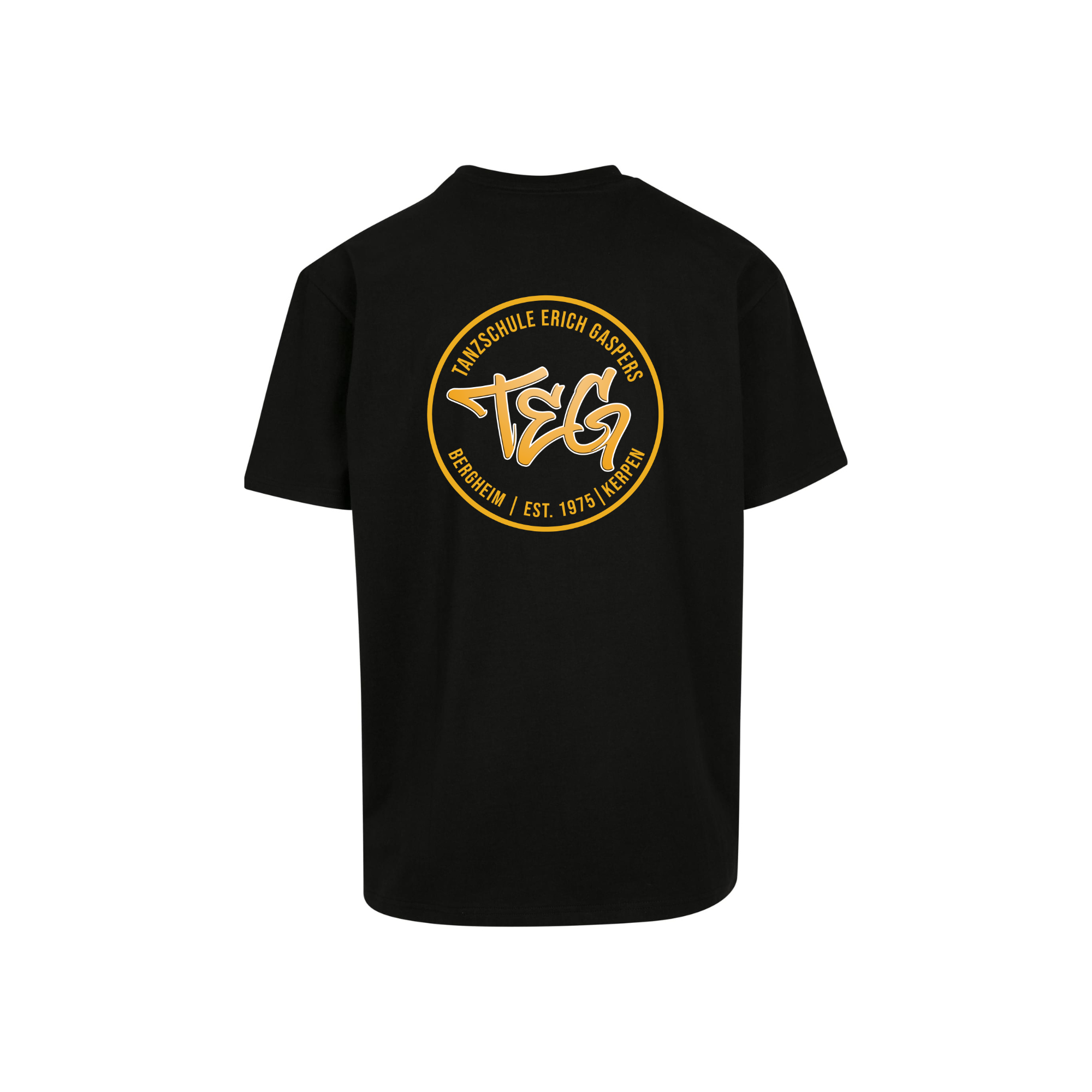 "TEG" T-Shirt schwarz