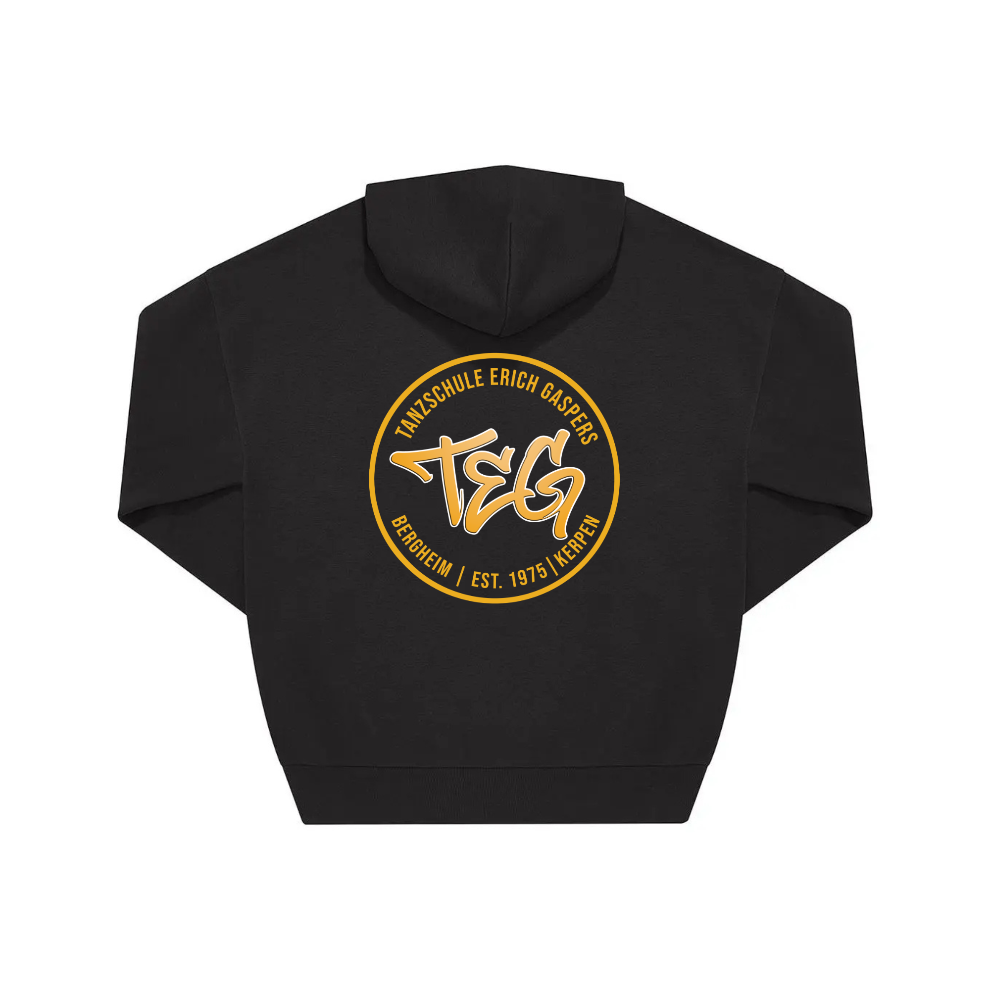 "TEG" Hoodie schwarz
