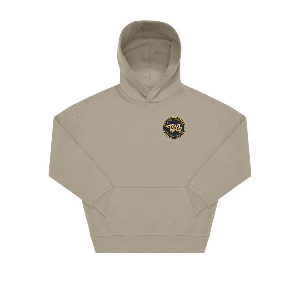 "TEG" Hoodie beige