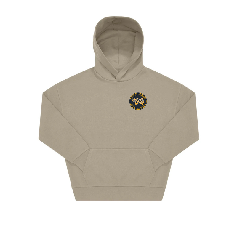 "TEG" Hoodie beige