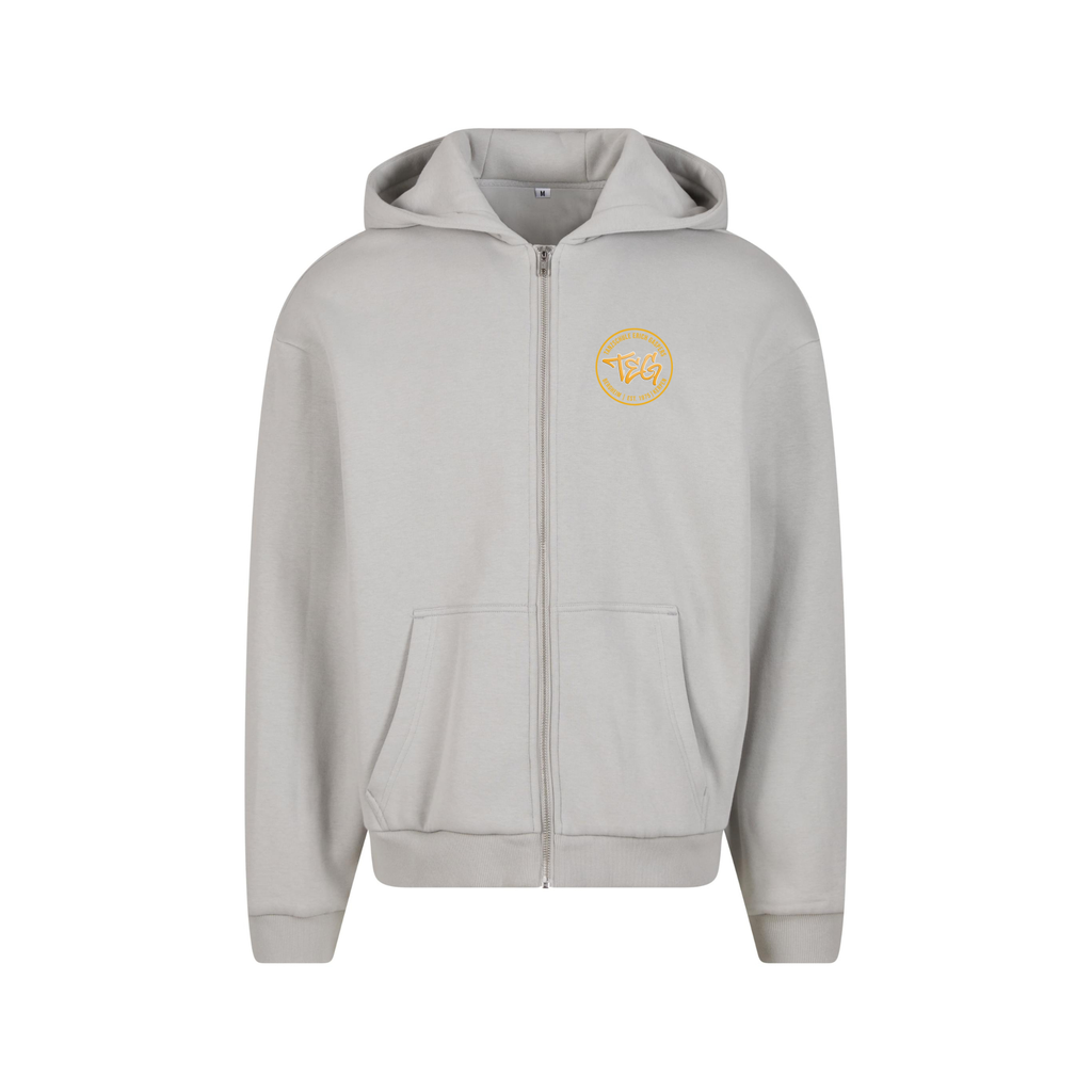 "TEG" Jogginganzugsjacke hellgrau