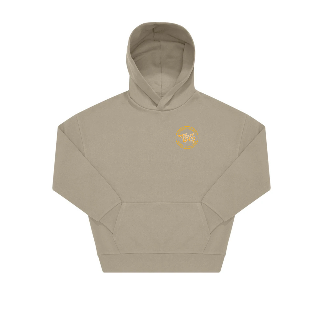 "TEG" Hoodie beige