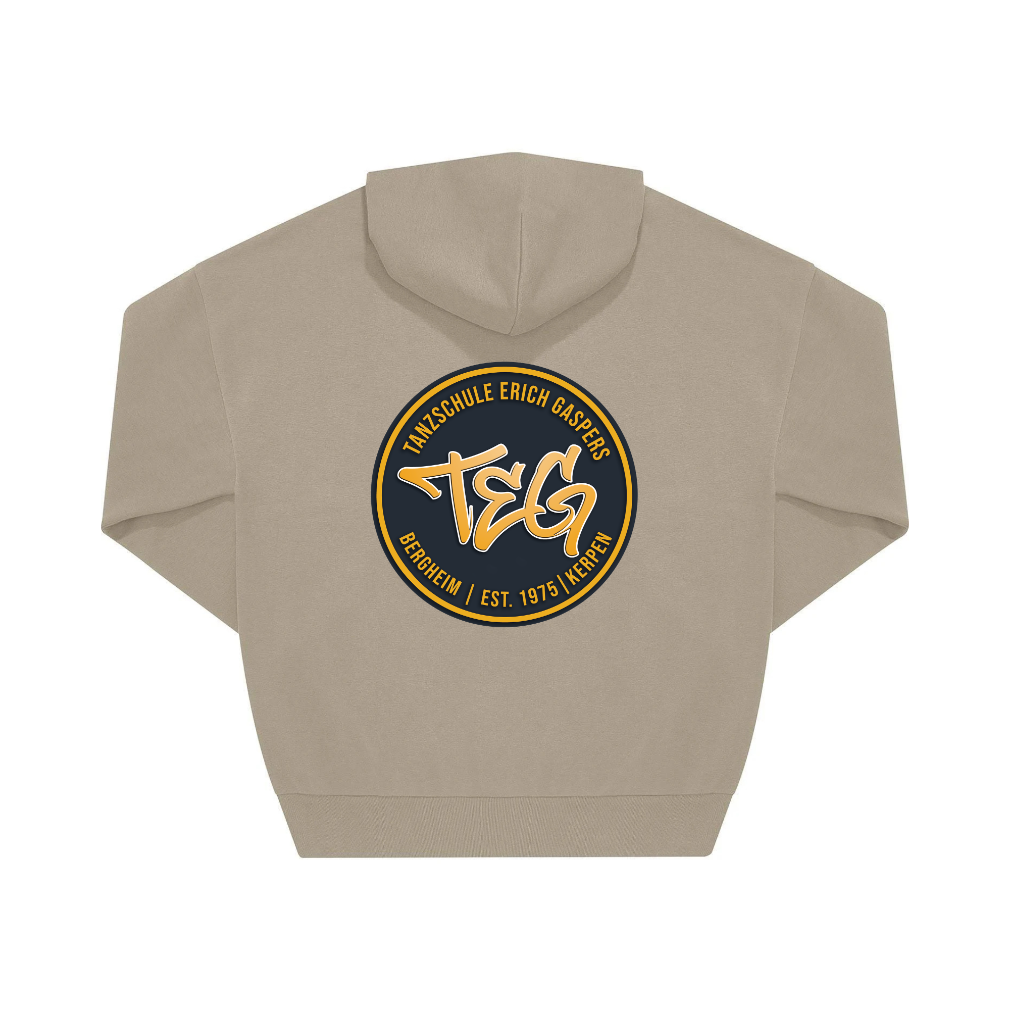 "TEG" Hoodie beige