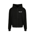 "The Crew" Oversize Zip-Hoodie schwarz (003)