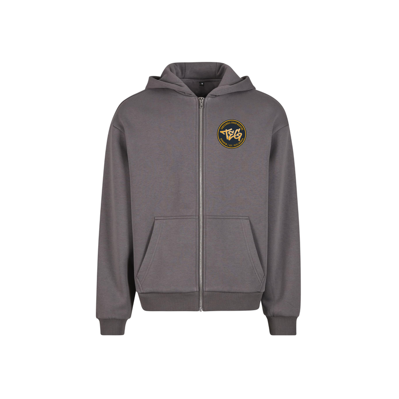 "TEG" Jogginganzugsjacke dunkelgrau