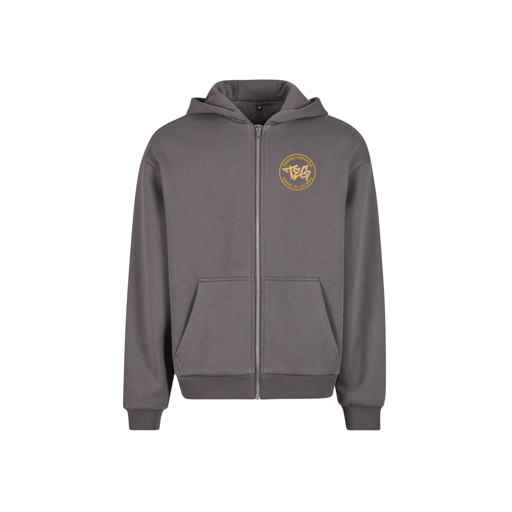 "TEG" Jogginganzugsjacke dunkelgrau