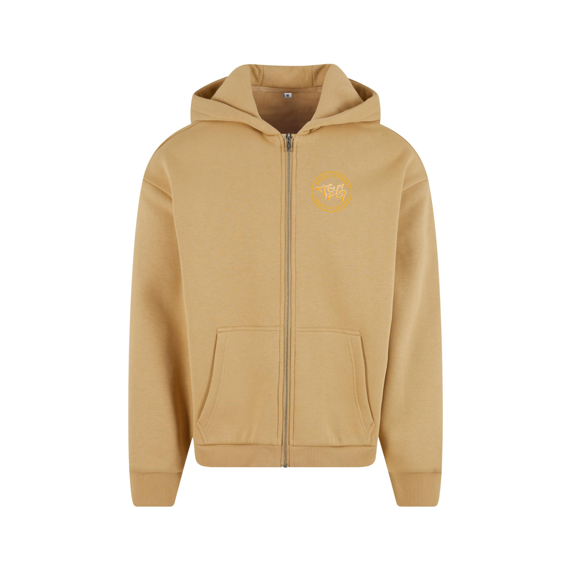 "TEG" Jogginganzugsjacke beige