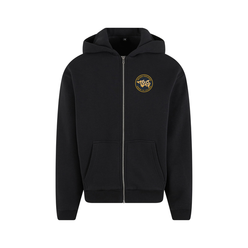 "TEG" Jogginganzugsjacke schwarz
