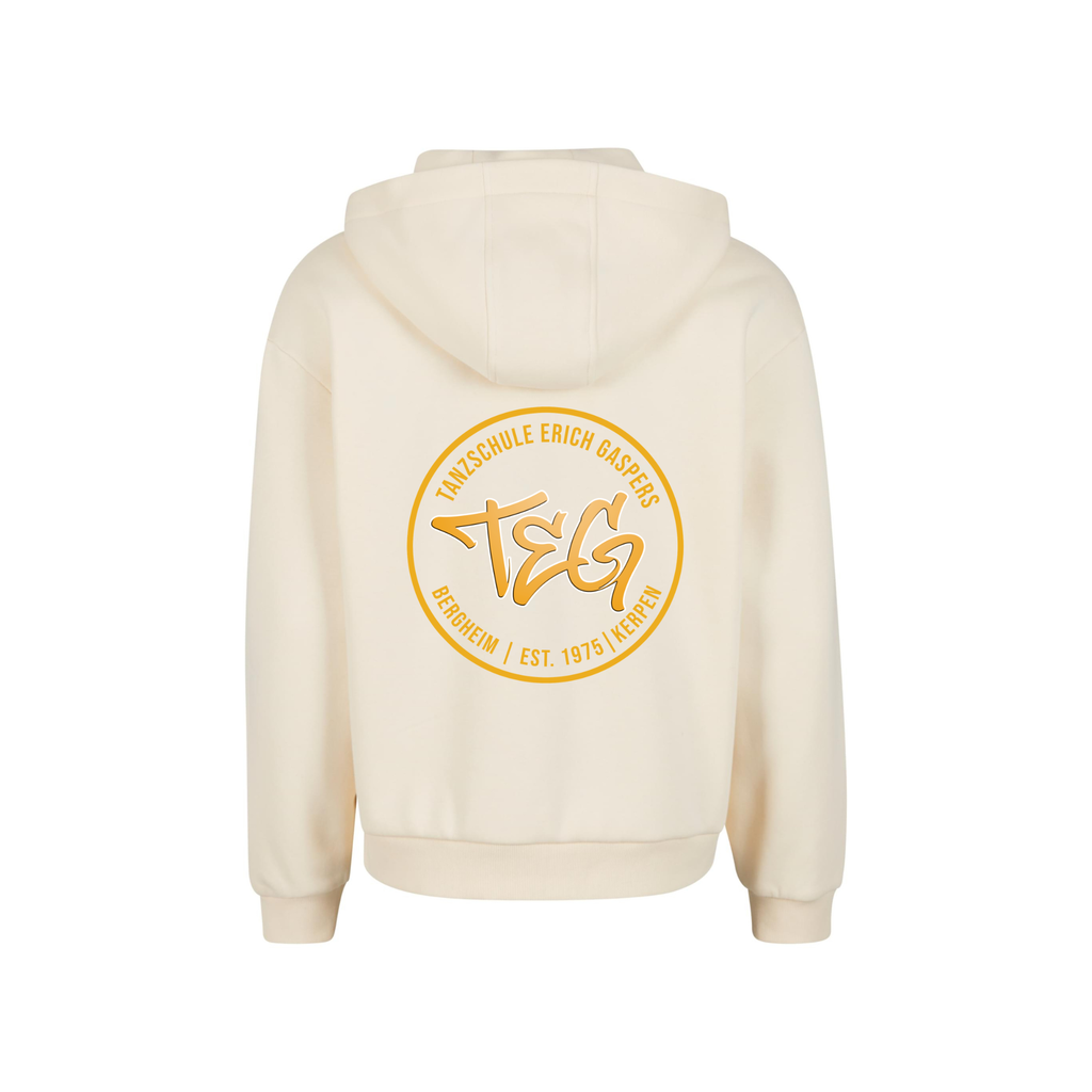 "TEG" Jogginganzugsjacke sand
