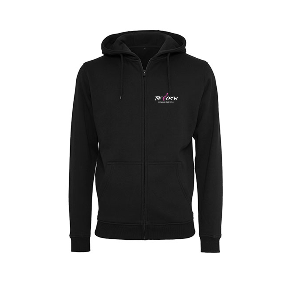 "Muddi Crew" Regular Zip-Hoodie schwarz (004)